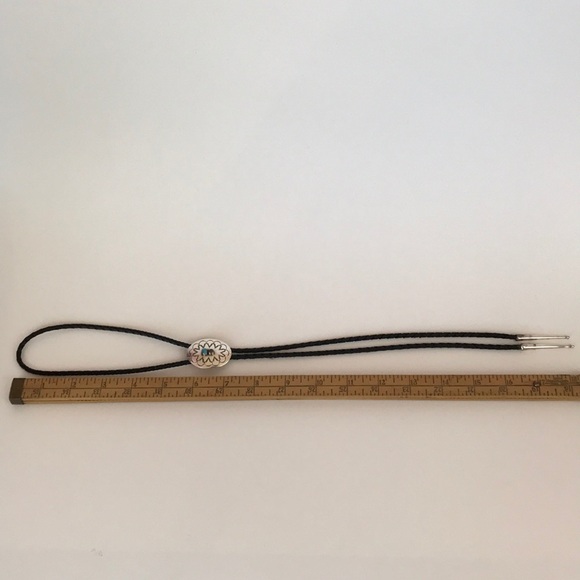 Sterling Silver Bolo Tie - Picture 5 of 8